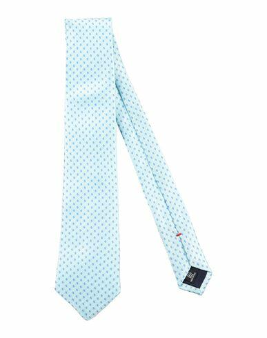 Fiorio Man Ties & bow ties Sky blue Silk Cover