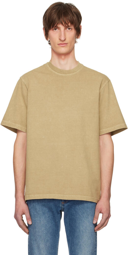 AGOLDE Beige Asha T-Shirt Cover