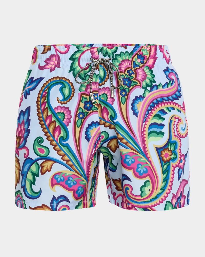 Etro Men's Paisley Swim Shorts Cover