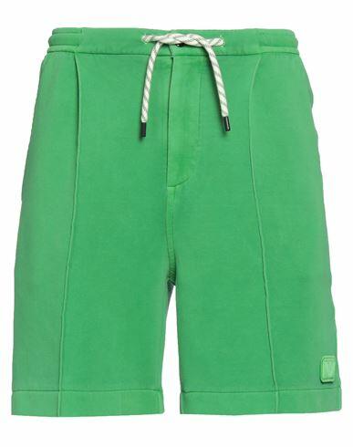 Emporio Armani Man Shorts & Bermuda Shorts Light green Cotton, Polyester, Elastane Cover