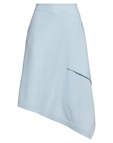 Cedric Charlier Woman Midi skirt Sky blue Virgin Wool Cover