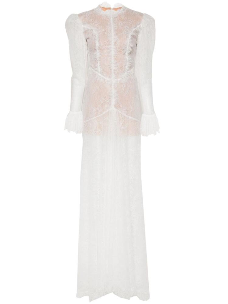 Ana Radu lace maxi dress - White Cover