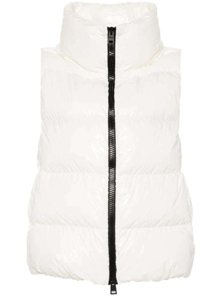 Herno padded gilet - White Cover