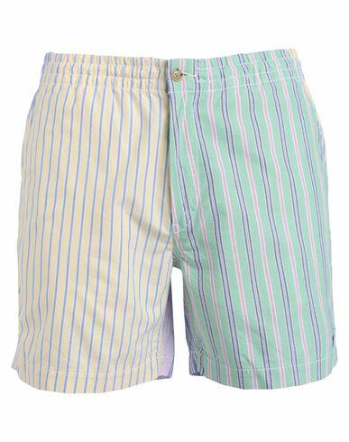 Polo Ralph Lauren 6-inch Polo Prepster Oxford Short Man Shorts & Bermuda Shorts Light yellow Cotton Cover