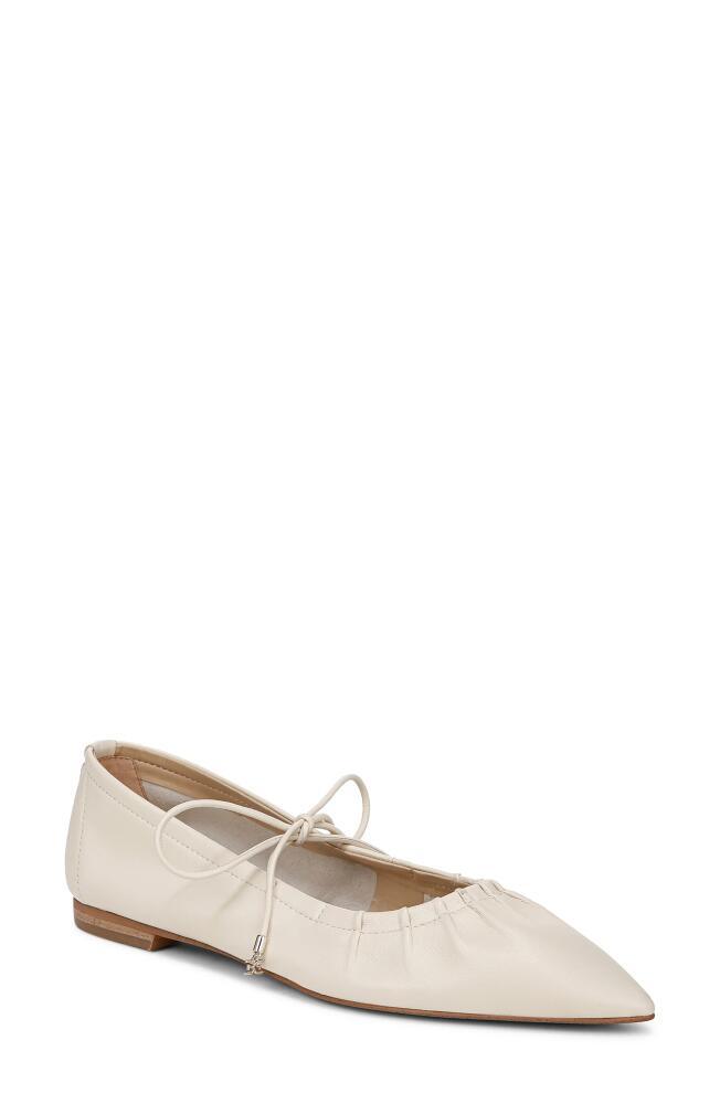 Sam Edelman Bri Mary Jane Pointed Toe Flat in Modern Ivory Cover