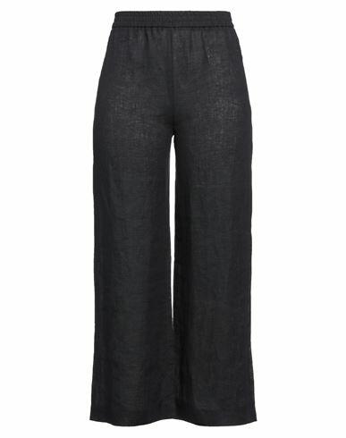 Fabiana Filippi Woman Pants Black Linen Cover