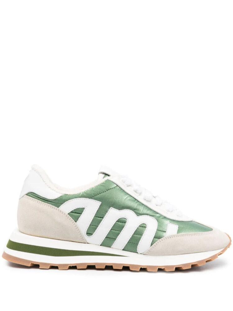 AMI Paris Rush panelled sneakers - Neutrals Cover