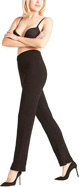 Falke Rib Leggings (Black) Women's Clothing Cover