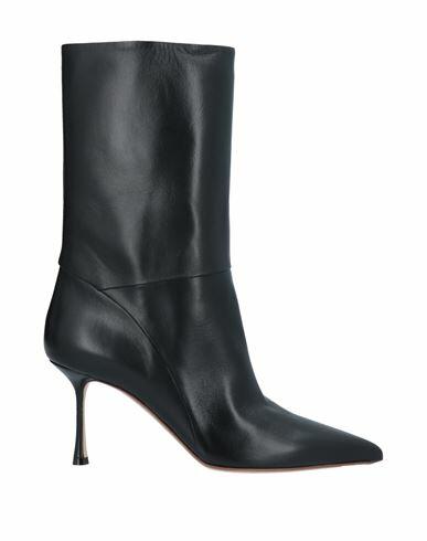 Francesco Russo Woman Ankle boots Black Lambskin Cover