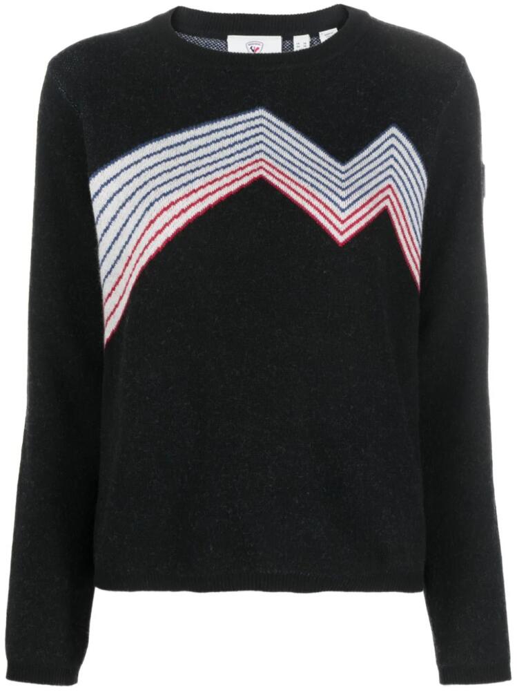 Rossignol Mountain round-neck sweater - Black Cover