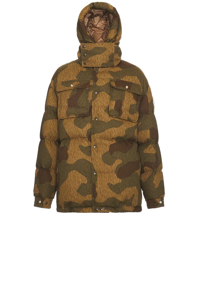 Moncler Genius x Palm Angels Mandelbrot Long Parka in Brown Cover