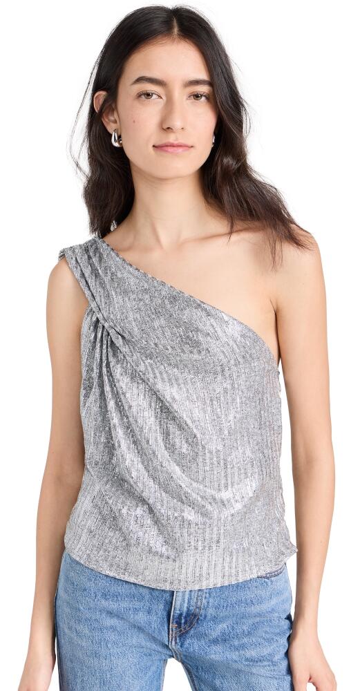 IRO Isaure Top Grey Lurex Cover