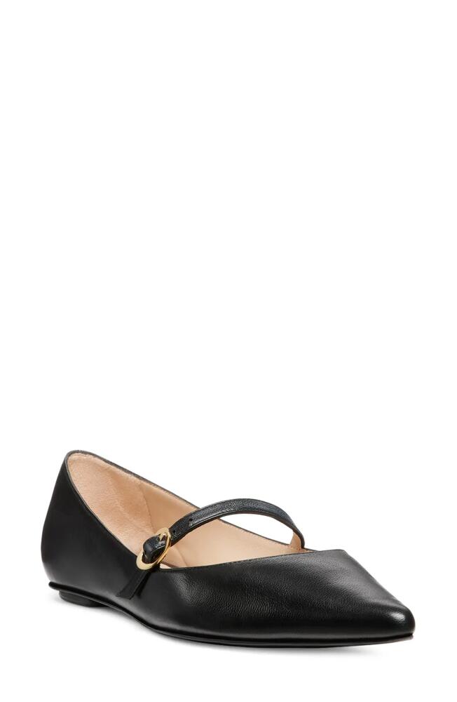 Stuart Weitzman Emilia Mary Jane Flat in Black Cover