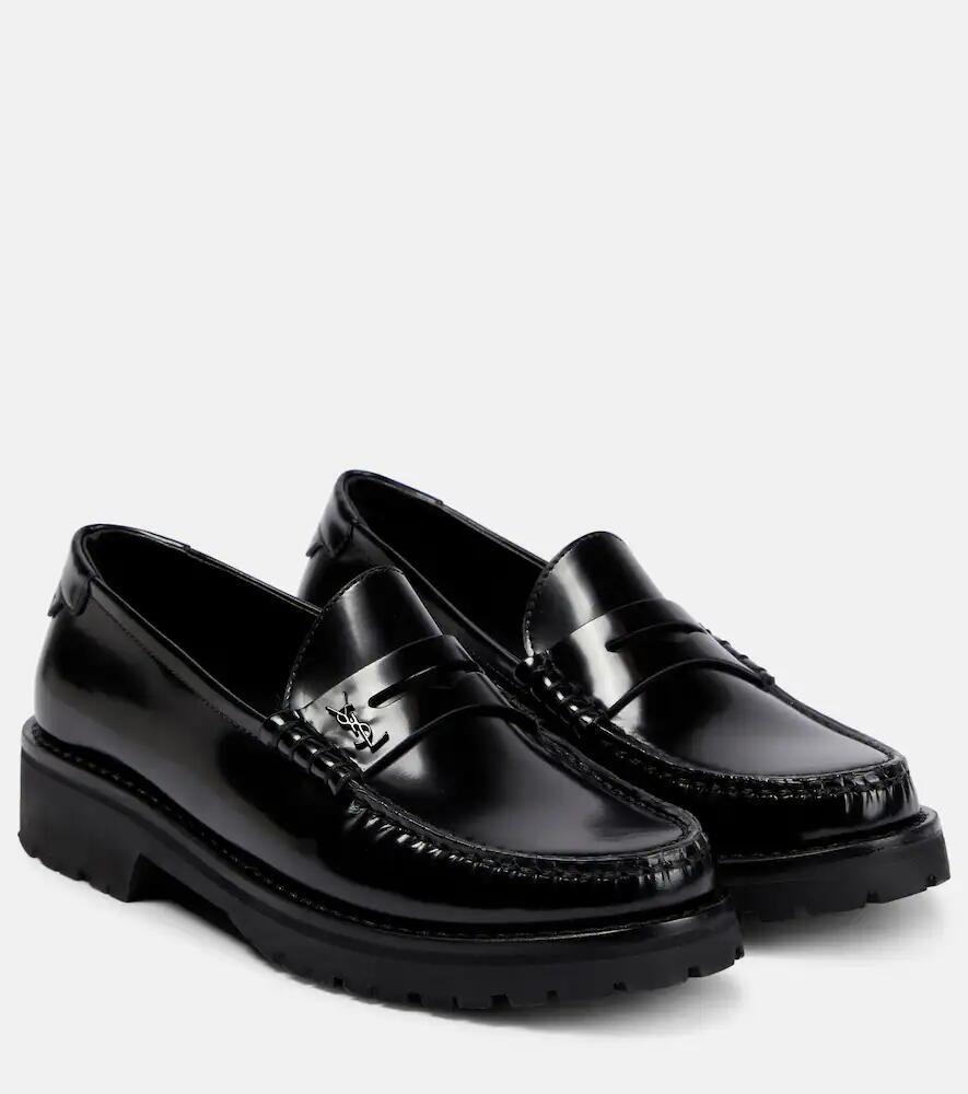 Saint Laurent Le Loafer leather penny loafers Cover