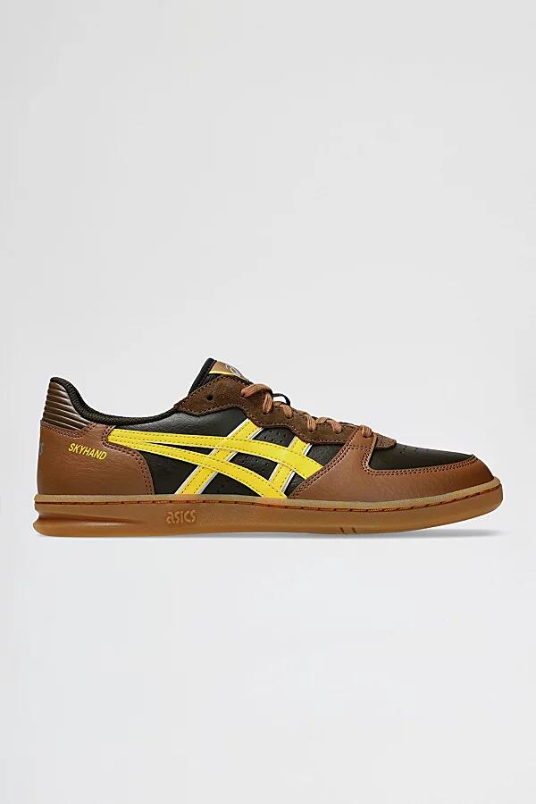 ASICS Skyhand OG Sportstyle Sneakers in Black Coffee/Tai/Chi Yellow Cover