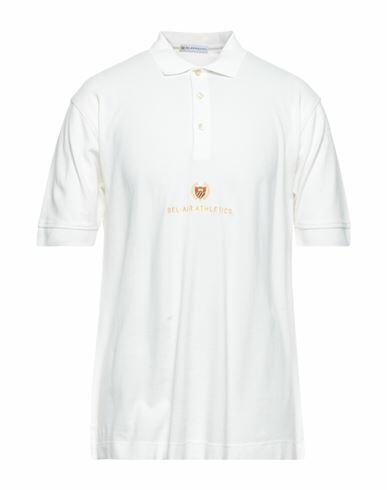 Bel-air Athletics Man Polo shirt Ivory Cotton Cover