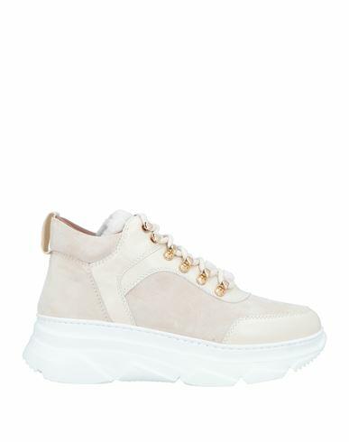 181 Woman Sneakers Beige Calfskin Cover