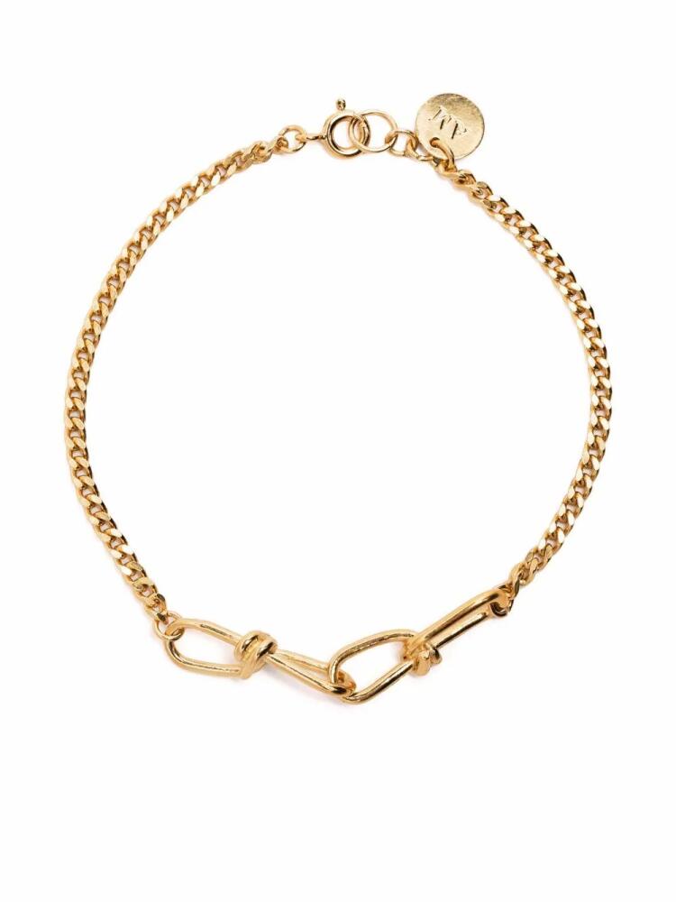 Annelise Michelson Gourmette Double Wire bracelet - Gold Cover