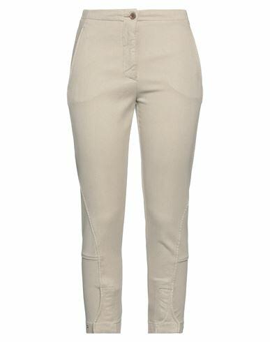 Aspesi Woman Jeans Sage green Lyocell, Cotton, Elastane Cover