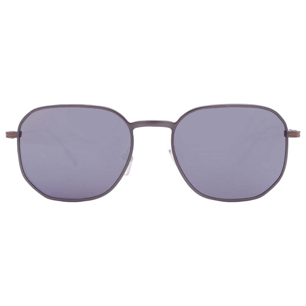 Ermenegildo Zegna Silver Gradient Mirror Geometric Mens Sunglasses Cover