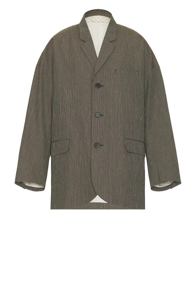 Visvim Hammons Santome Jacket in Grey Cover