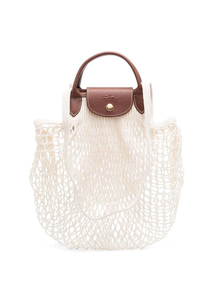 Longchamp Le Pliage Filet mesh tote bag - Neutrals Cover