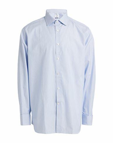 Dunhill Man Shirt Blue Size 17 ½ Cotton Cover