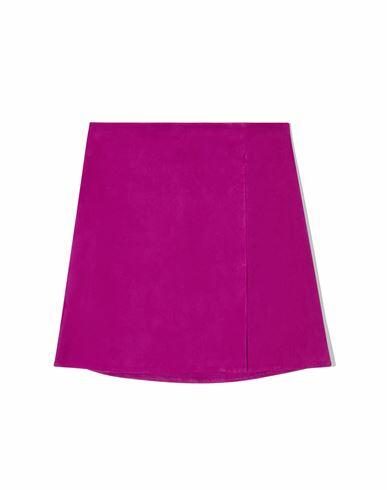 Cos Woman Mini skirt Mauve Soft Leather Cover