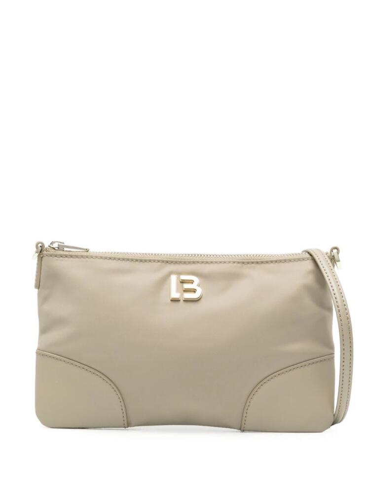 Bimba y Lola mini logo-plaque crossbody bag - Neutrals Cover