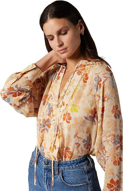 Joie Daisy Top (Apricot Buff Multi) Women's Clothing Cover