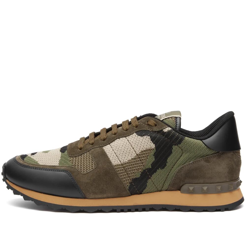 Valentino Men's Rockrunner Sneakers in Mud/Hazelnut Cover