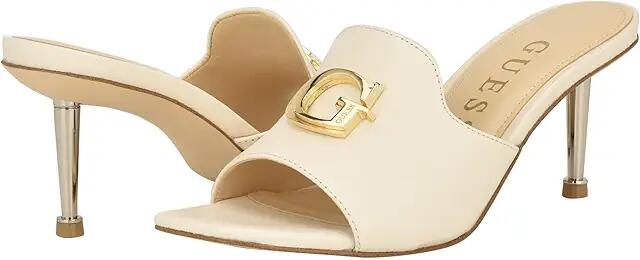 GUESS Snapps (Ivory Leather) Women's Sandals Cover