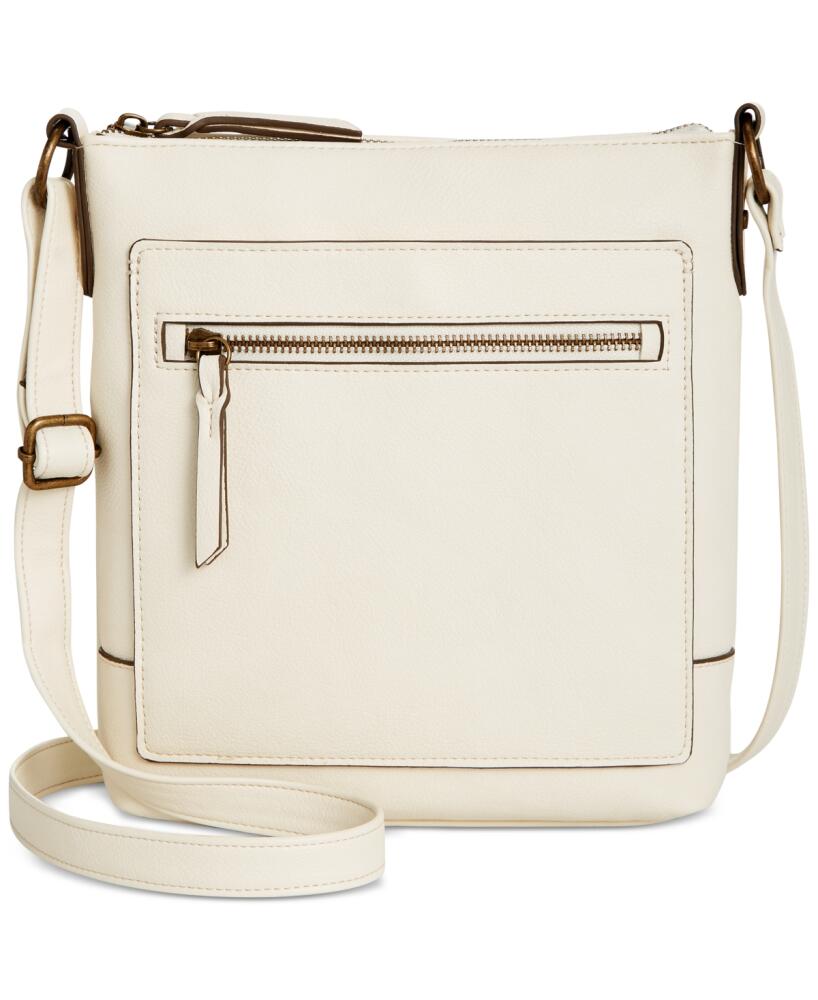 Style & Co Hudsonn North South Crossbody, Created for Macy's - Alabaster Cover