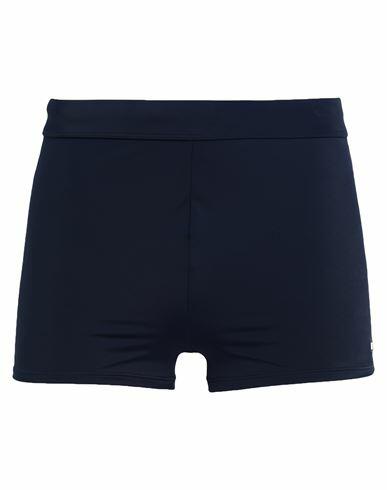 Tommy Hilfiger Man Swim trunks Navy blue Polyamide, Elastane Cover