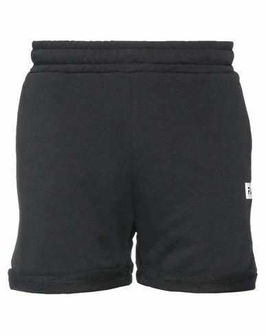 Fila Man Shorts & Bermuda Shorts Black Cotton, Polyester Cover