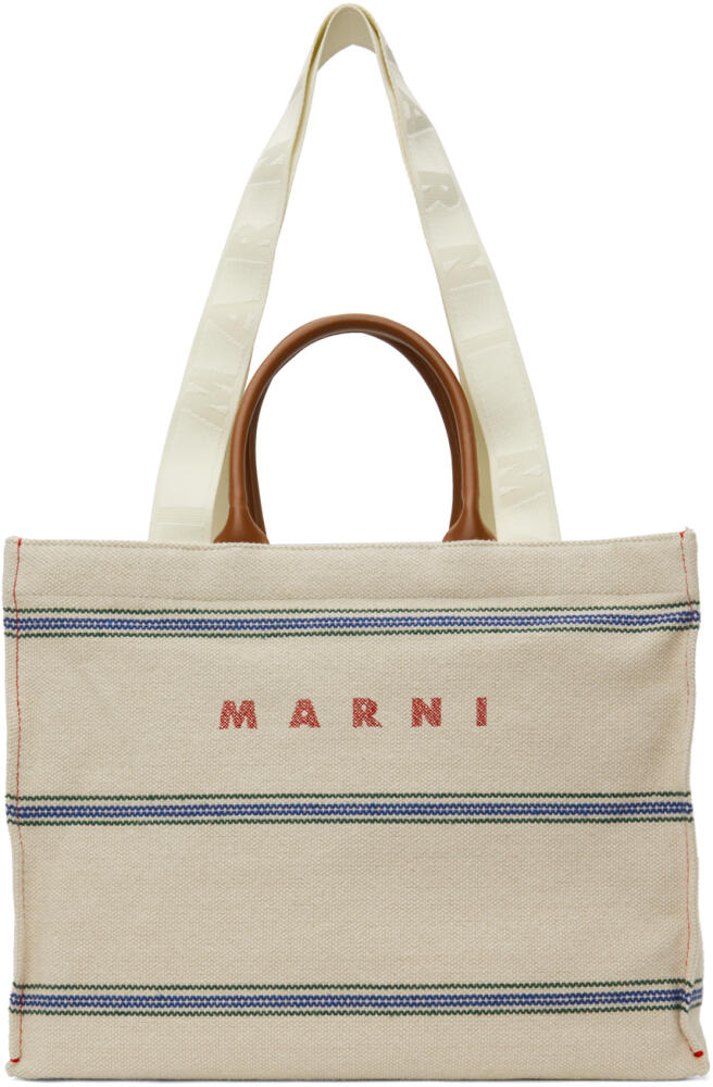 Marni Off-White Medium Tote Cover