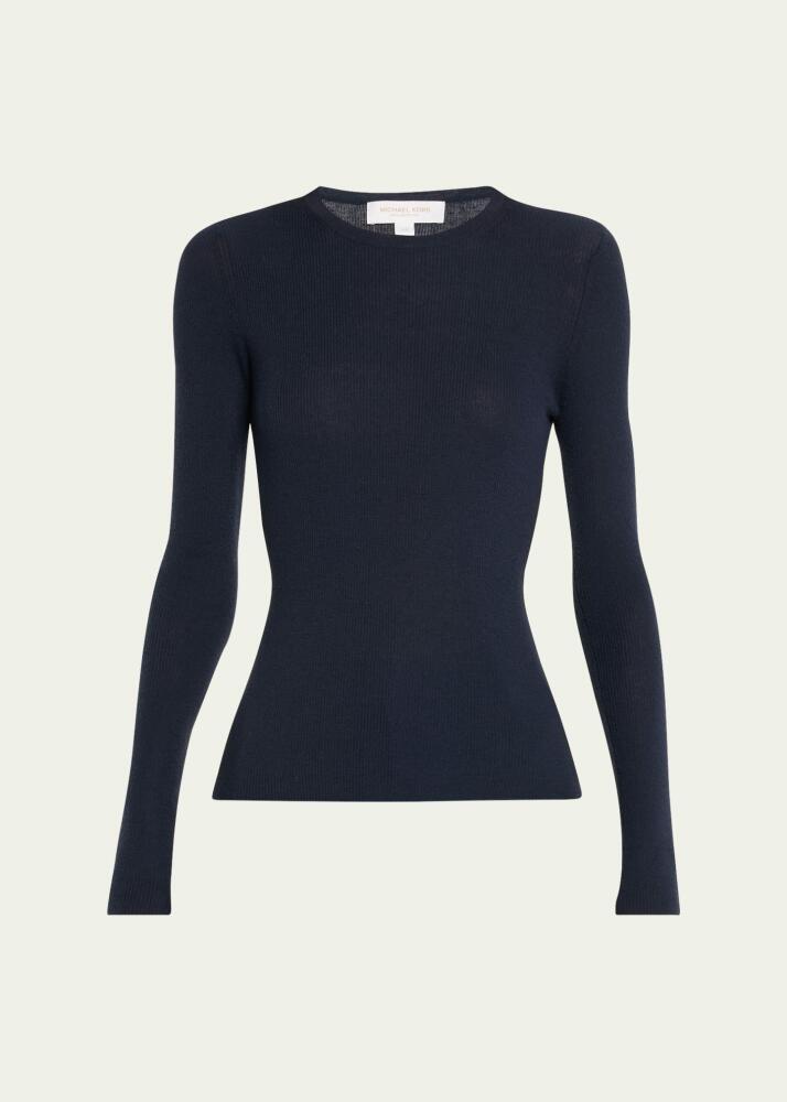 Michael Kors Collection Hutton Ribbed Cashmere Pullover Cover