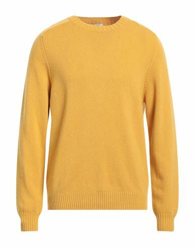 Heritage Man Sweater Mustard Virgin Wool, Cashmere Cover