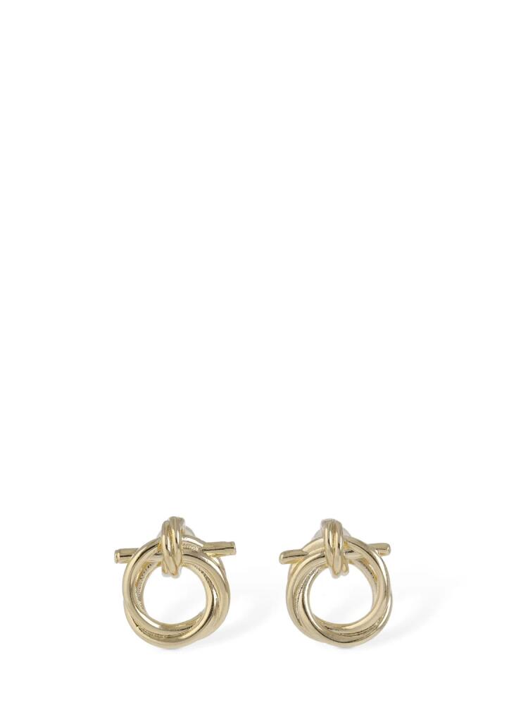 FERRAGAMO Gancio Mini Evo Stud Earrings Cover