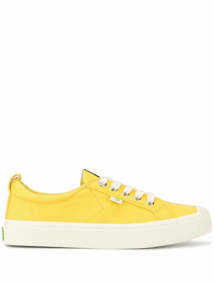 Cariuma OCA low-top canvas sneakers - Yellow Cover