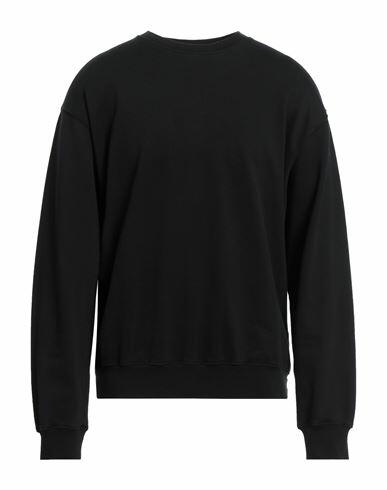 Ann Demeulemeester Man Sweatshirt Black Cotton Cover