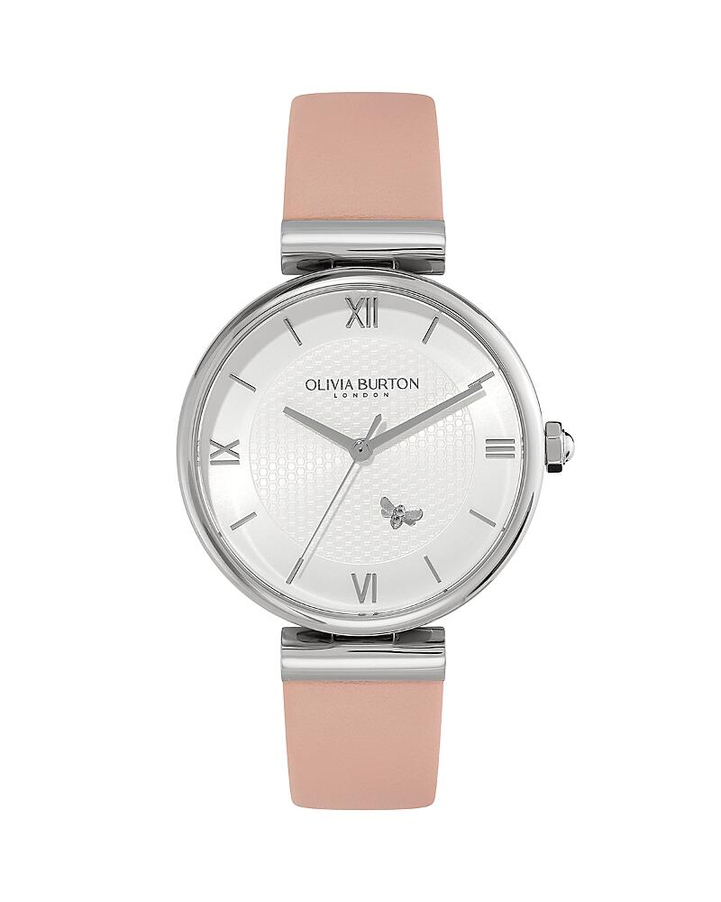 Olivia Burton Minima Bee T Bar Watch, 36mm Cover