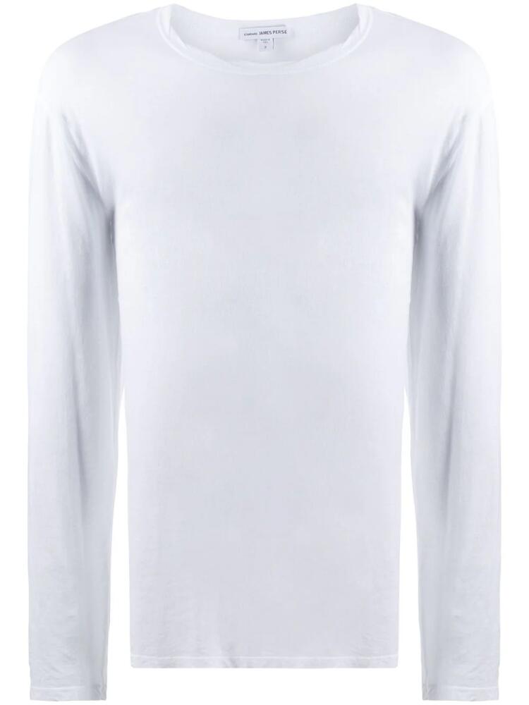 James Perse long-sleeved T-shirt - White Cover