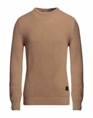 Havana & Co. Man Sweater Camel Acrylic, Viscose, Cotton, Wool Cover