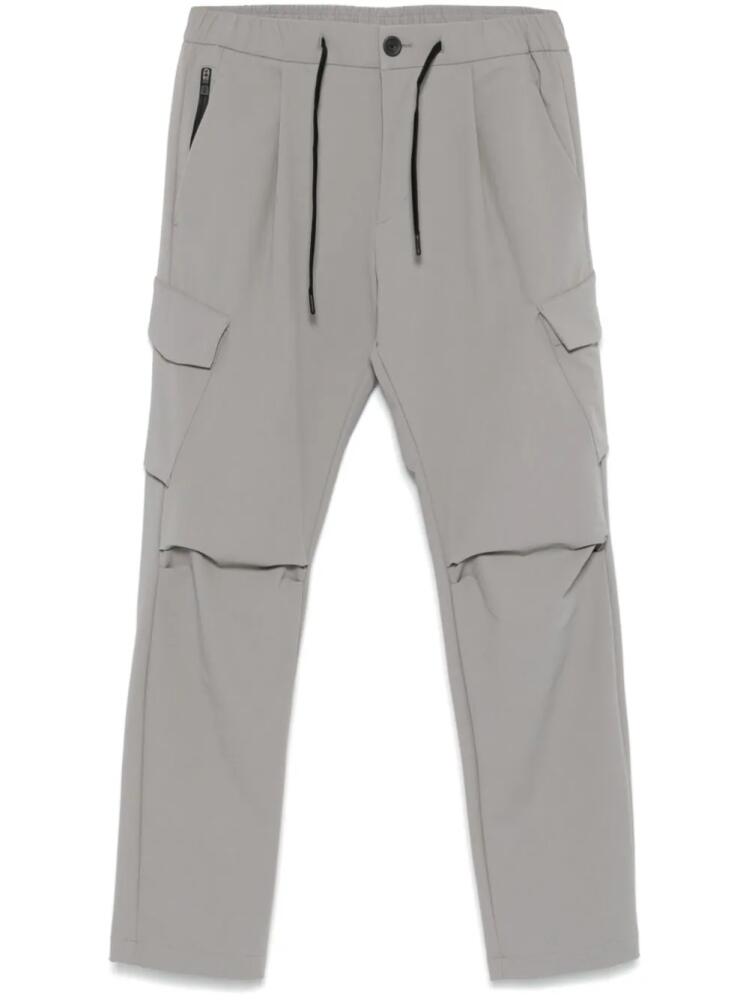 Herno technical-jersey cargo pants - Grey Cover