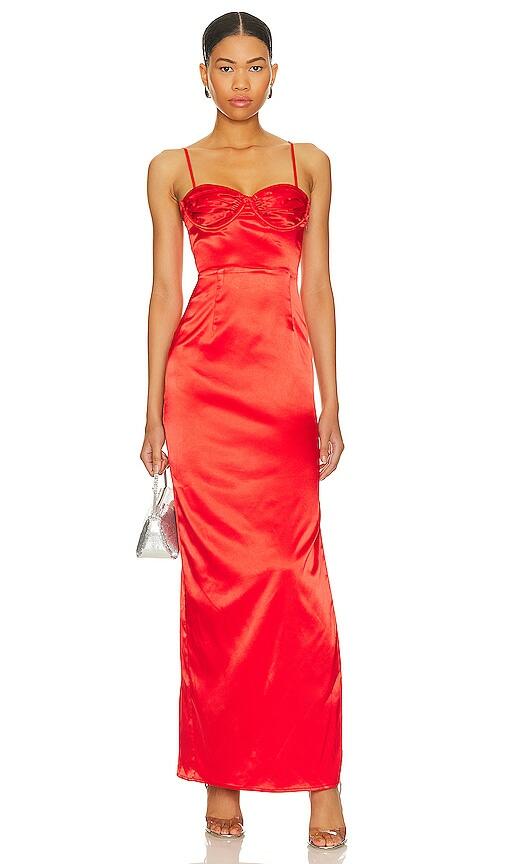 superdown Drusilla Gown in Red Cover