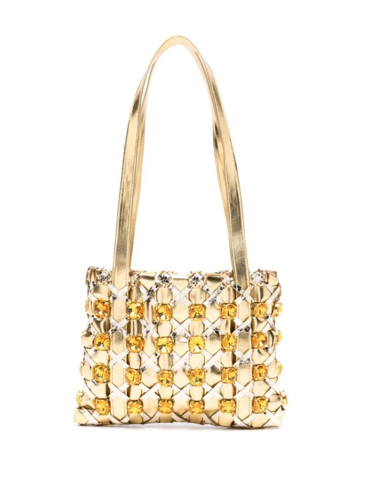 Vanina Dune Scintillante shoulder bag - Gold Cover