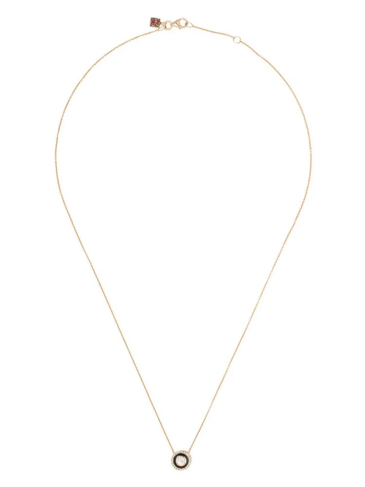 Selim Mouzannar 18kt rose gold diamond Mina necklace - Pink Cover