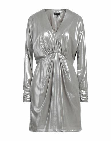 Rag & Bone Woman Mini dress Silver Polyester Cover