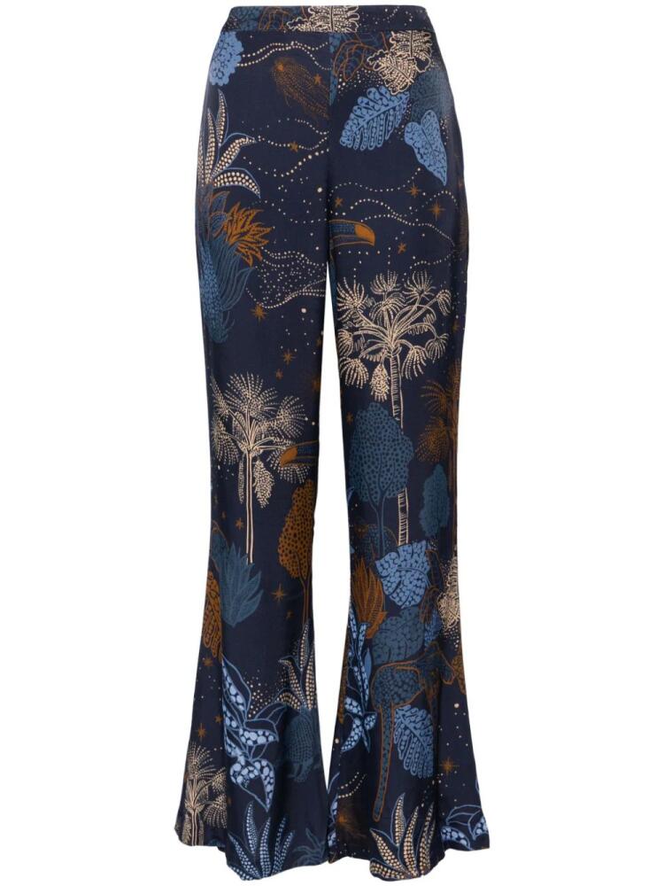 FARM Rio Night Jungle trousers - Blue Cover